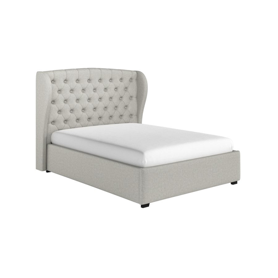 Pat Venetia, material catifelat gri, dimensiuni multiple