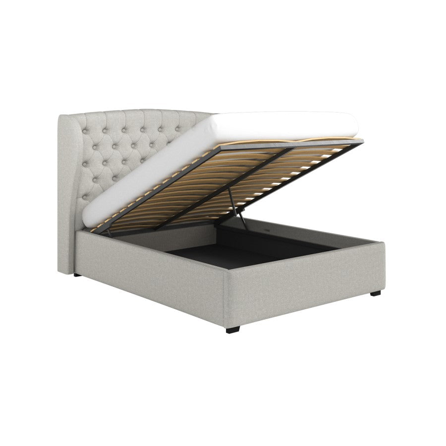 Pat Venetia, material catifelat gri, dimensiuni multiple
