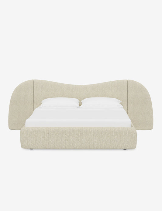 Pat Gladys, material bouclé alb, dimensiuni multiple