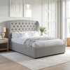 Pat Venetia, material catifelat gri, dimensiuni multiple
