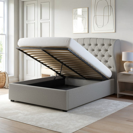 Pat Venetia, material catifelat gri, dimensiuni multiple