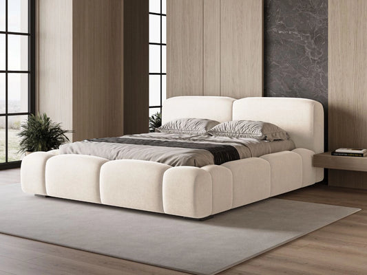 Pat Verona, catifea bej deschis, dimensiuni multiple