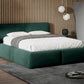 Pat matrimonial Imperio, verde, design unic, dimensiuni multiple